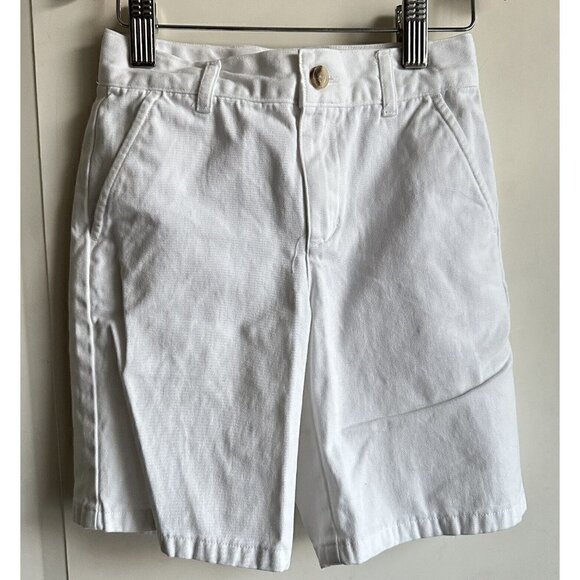 Janie and Jack Other - Janie and Jack Boys Size 3 White Bermuda Cotton Twill‎ Dress Short